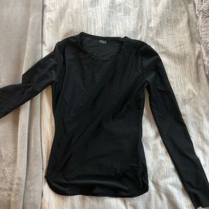 Old Navy Black Rash Guard